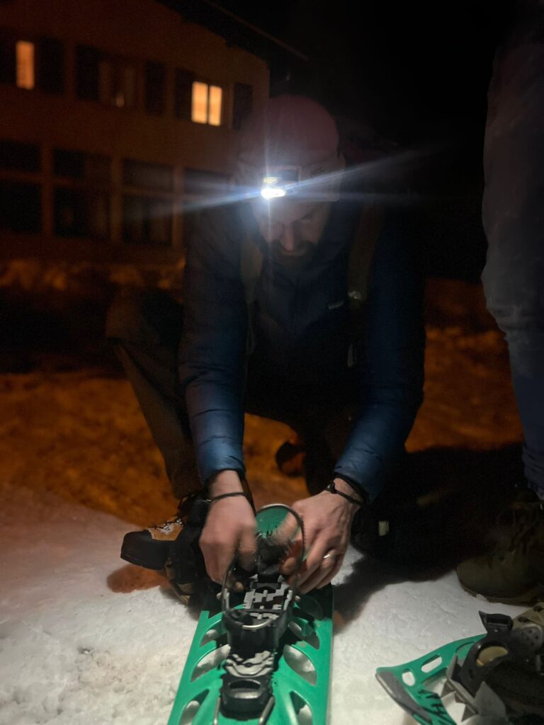 raquette a neige et encadrement d'un accompagnateur en montagne pour vous